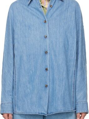 Dries Van Noten | Denim Oversized Shirt Size L